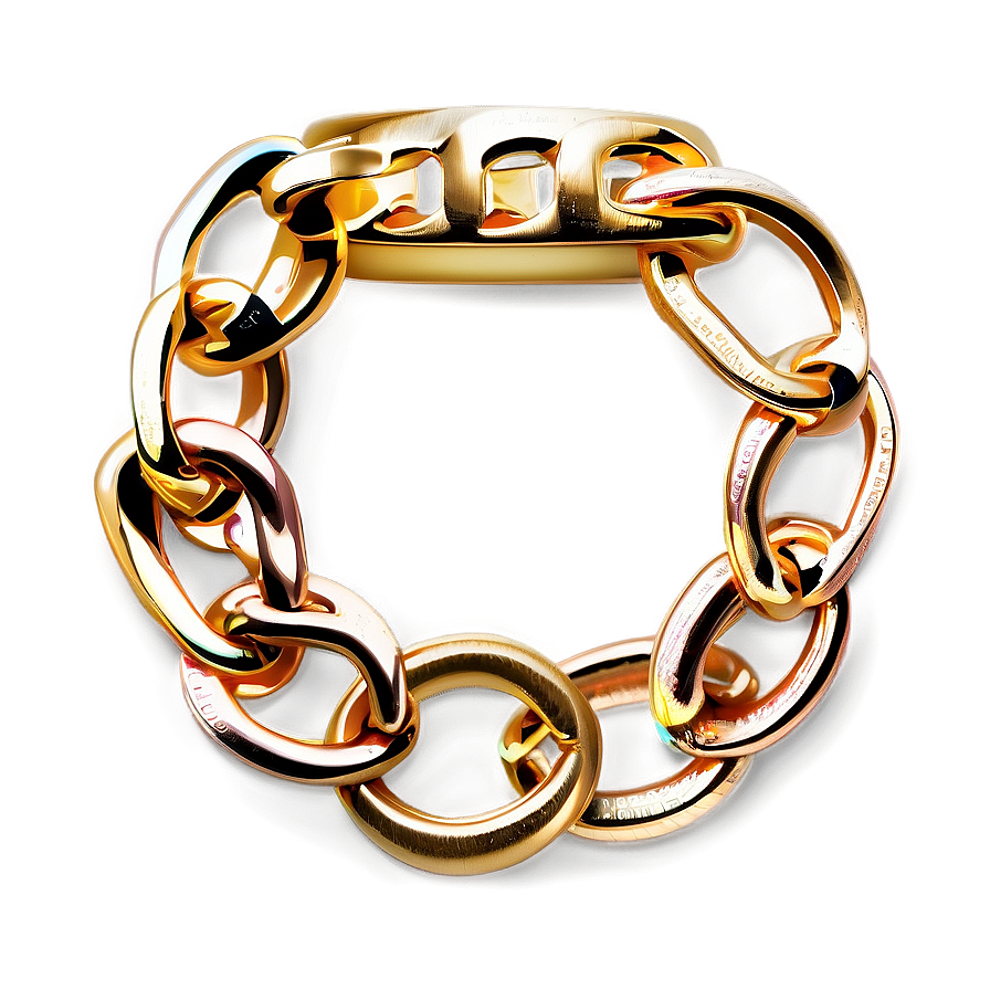 Cuban Link Chain Ring Png 06132024 PNG image