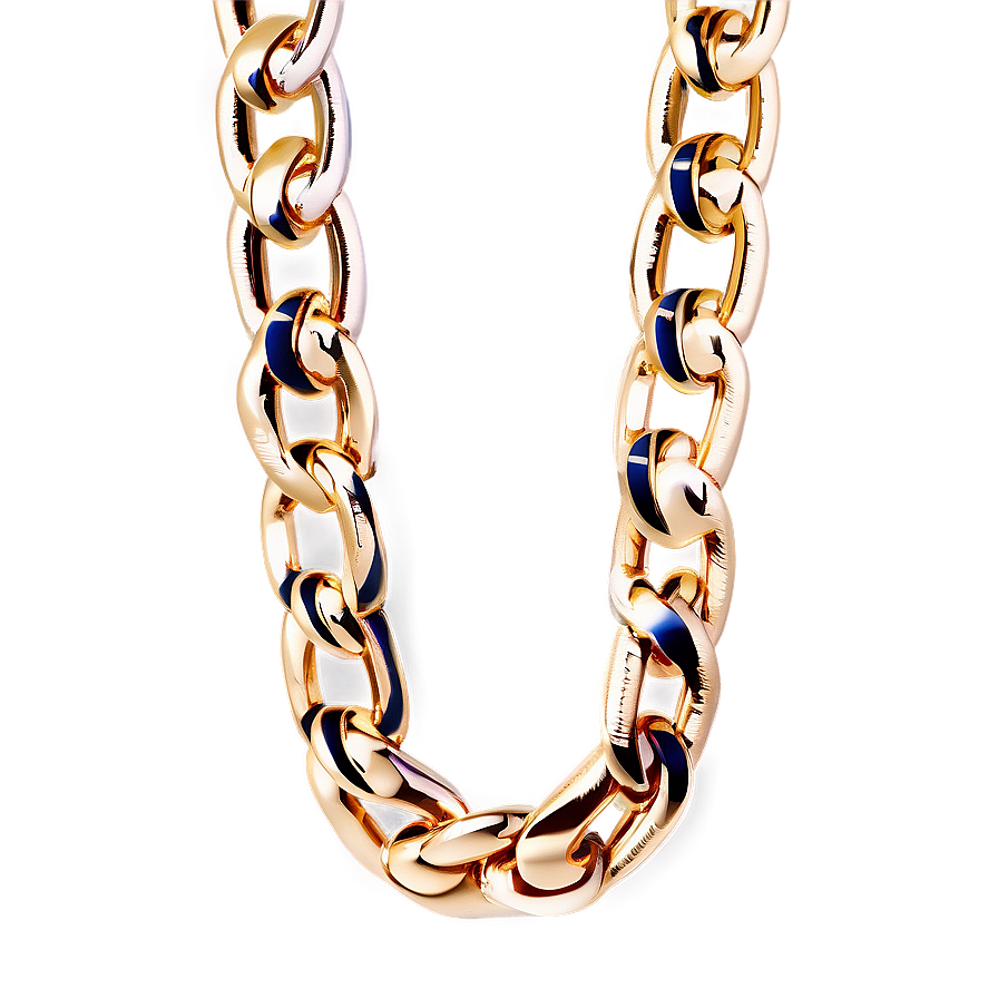 Cuban Link Chain With Lock Png 06132024 PNG image