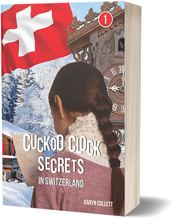 Cuckoo Clock Secrets Switzerland Book Cover PNG image