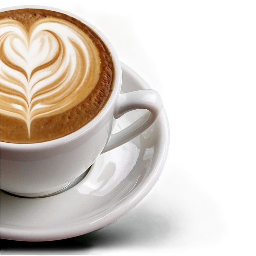 Cup Of Latte Art Png 17 PNG image