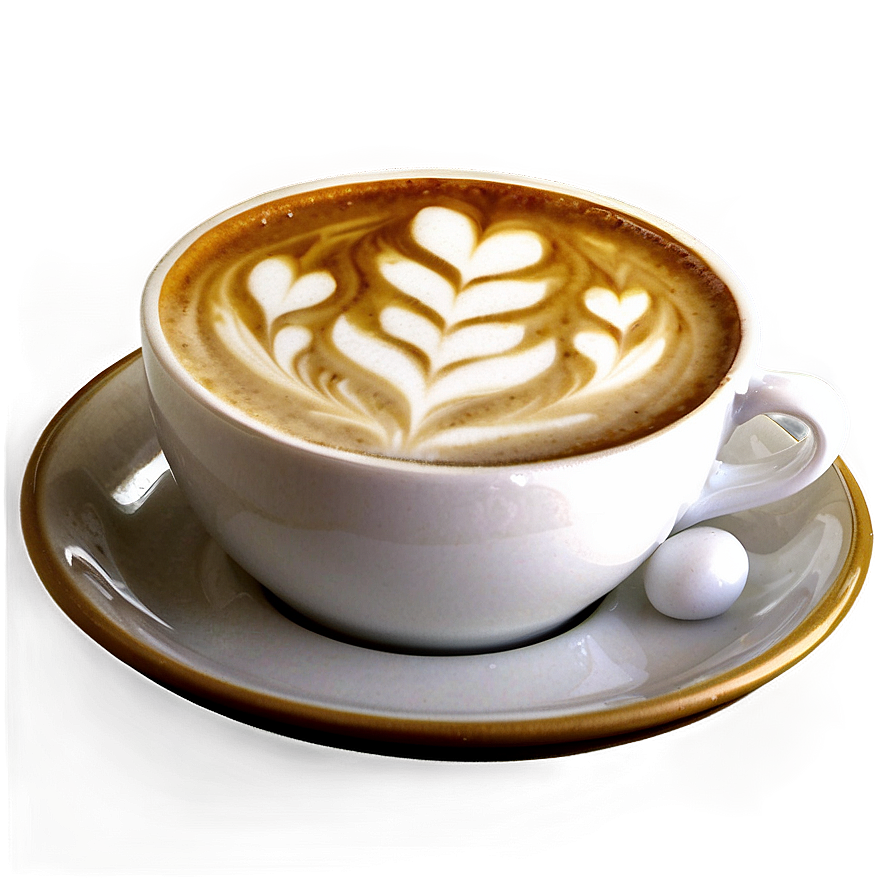 Cup Of Latte Art Png 21 PNG image