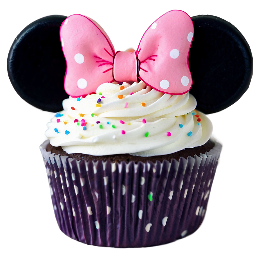 Cupcake Minnie Mouse Ears Png Ndv PNG image