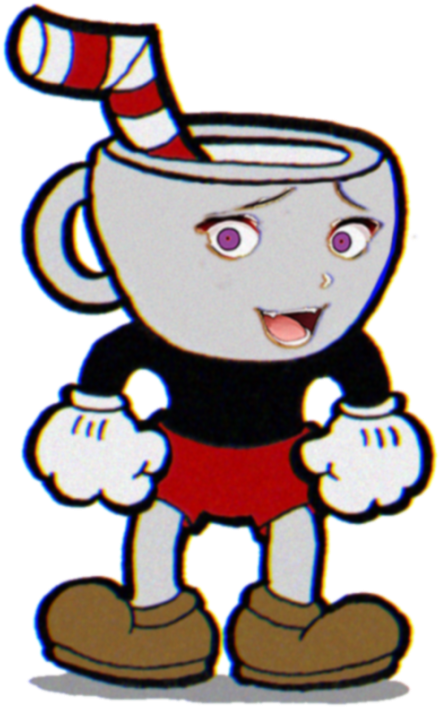 Cuphead_ Character_ Standing PNG image