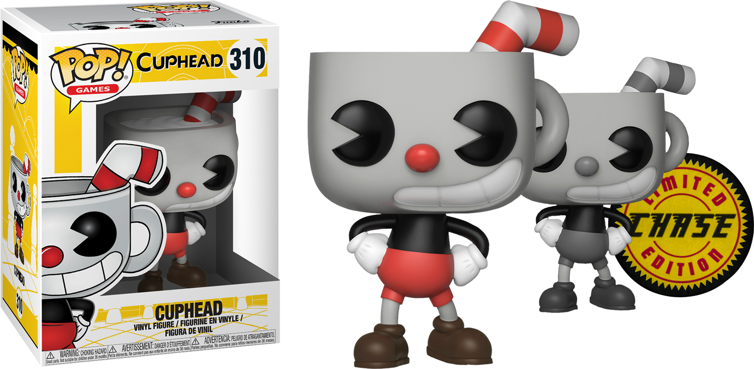 Cuphead Funko Pop Figure PNG image