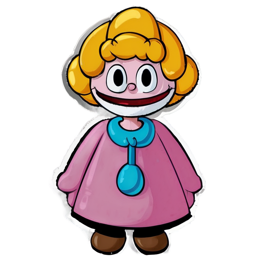 Cuphead Hilda Berg Png 05212024 PNG image