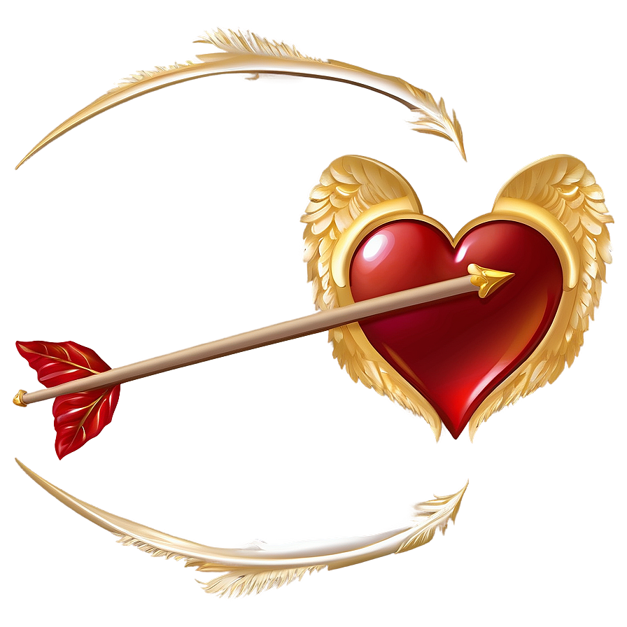 Cupid's Arrow Transparent Background Png 06212024 PNG image