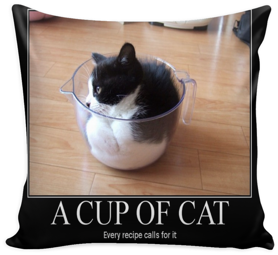 Cupof Cat Meme PNG image