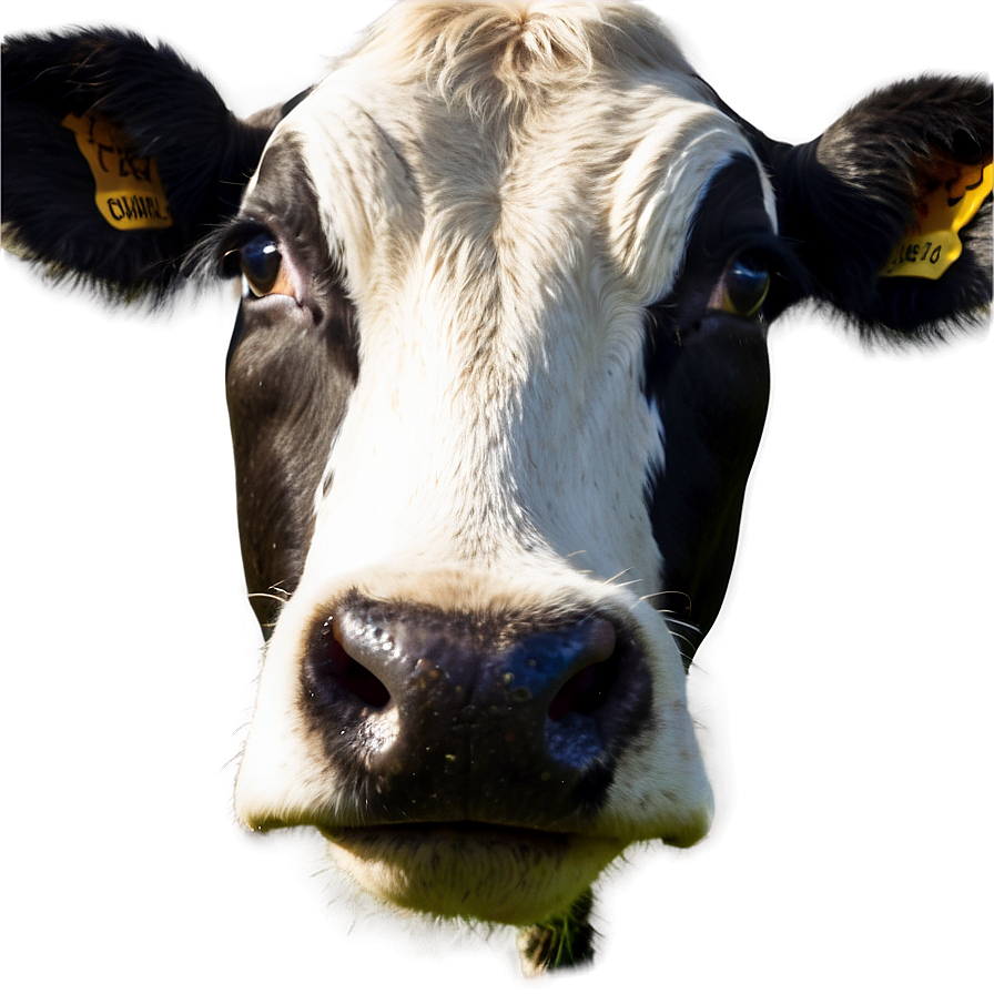 Curious Cow Face Png 7 PNG image