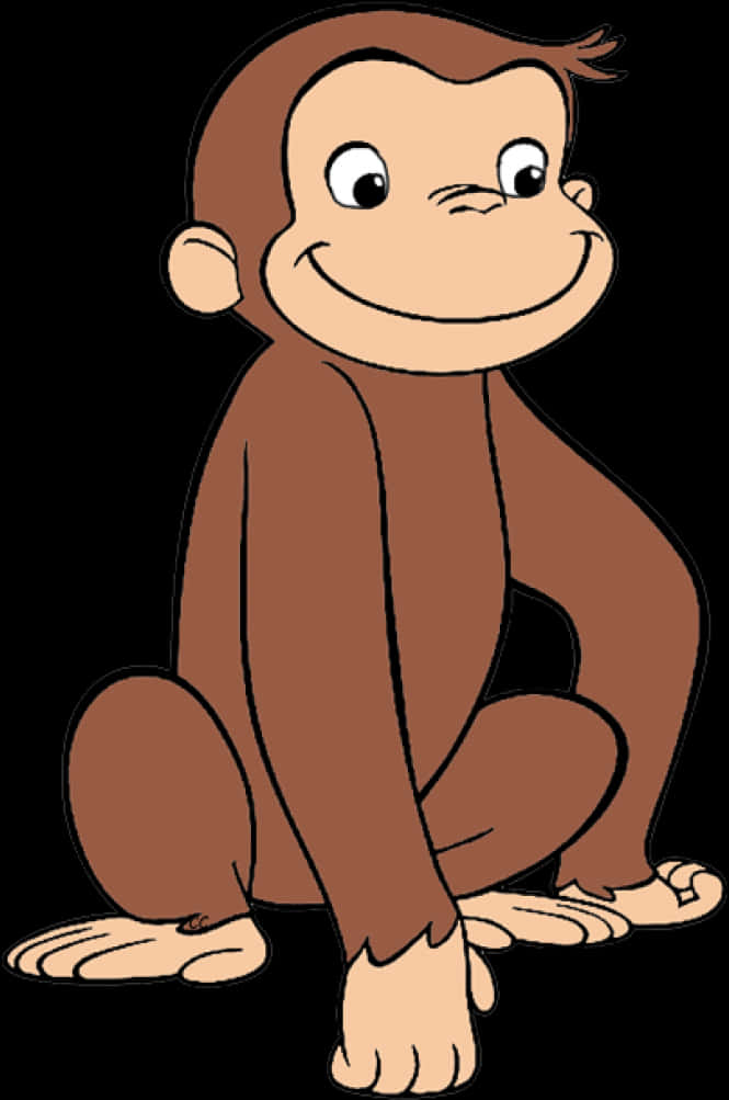 Curious George Cartoon Character PNG image