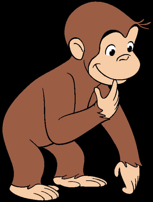 Curious George Cartoon Character PNG image