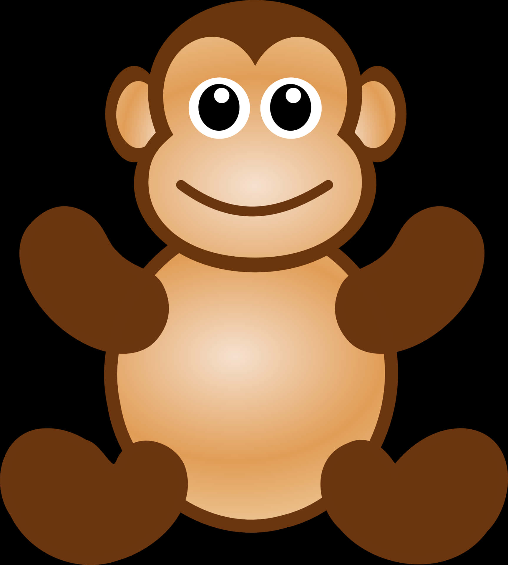 Curious George Cartoon Monkey PNG image