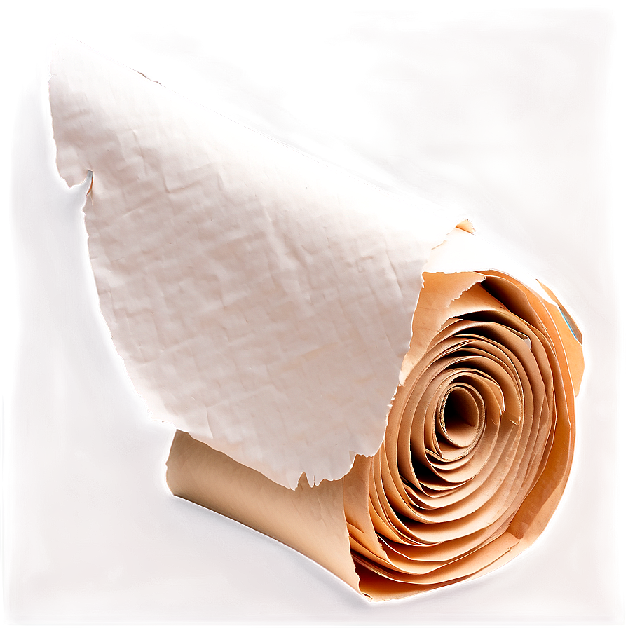 Curled Torn Paper Png 38 PNG image