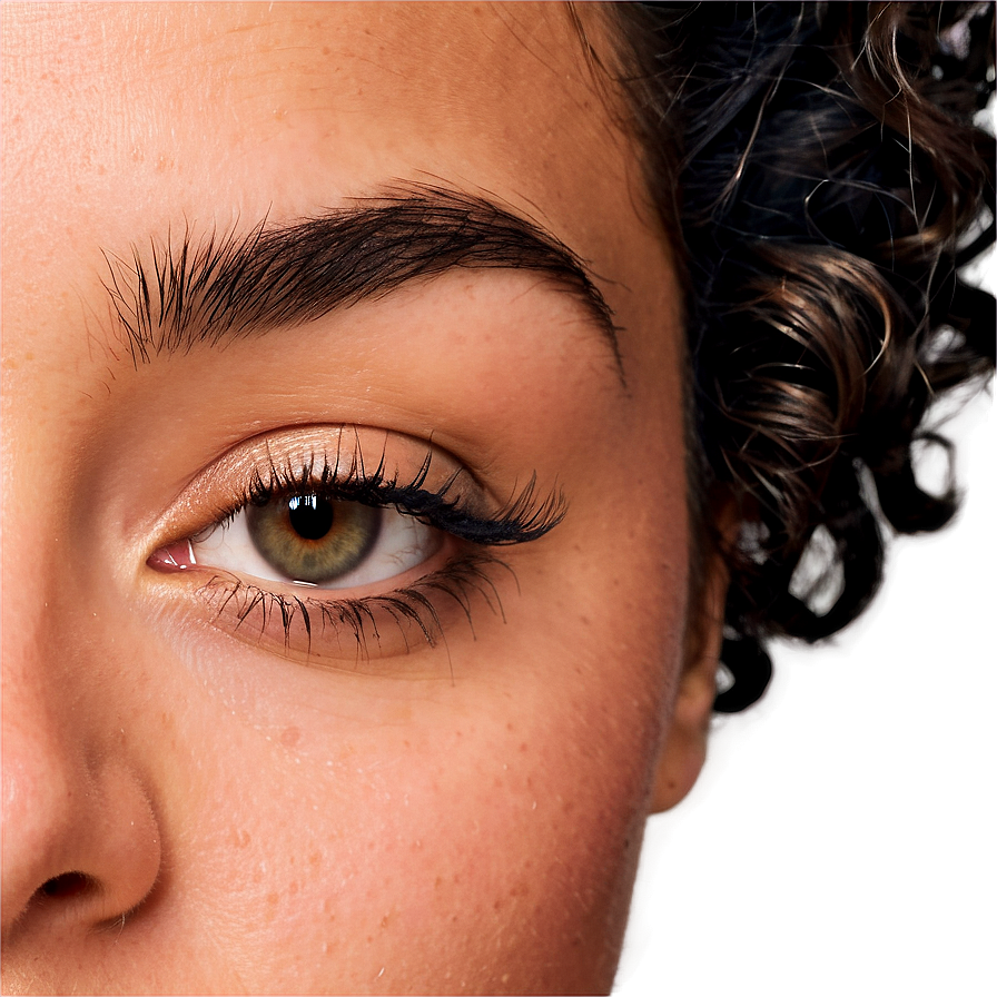 Curly Eyelash Extensions Png Chp34 PNG image