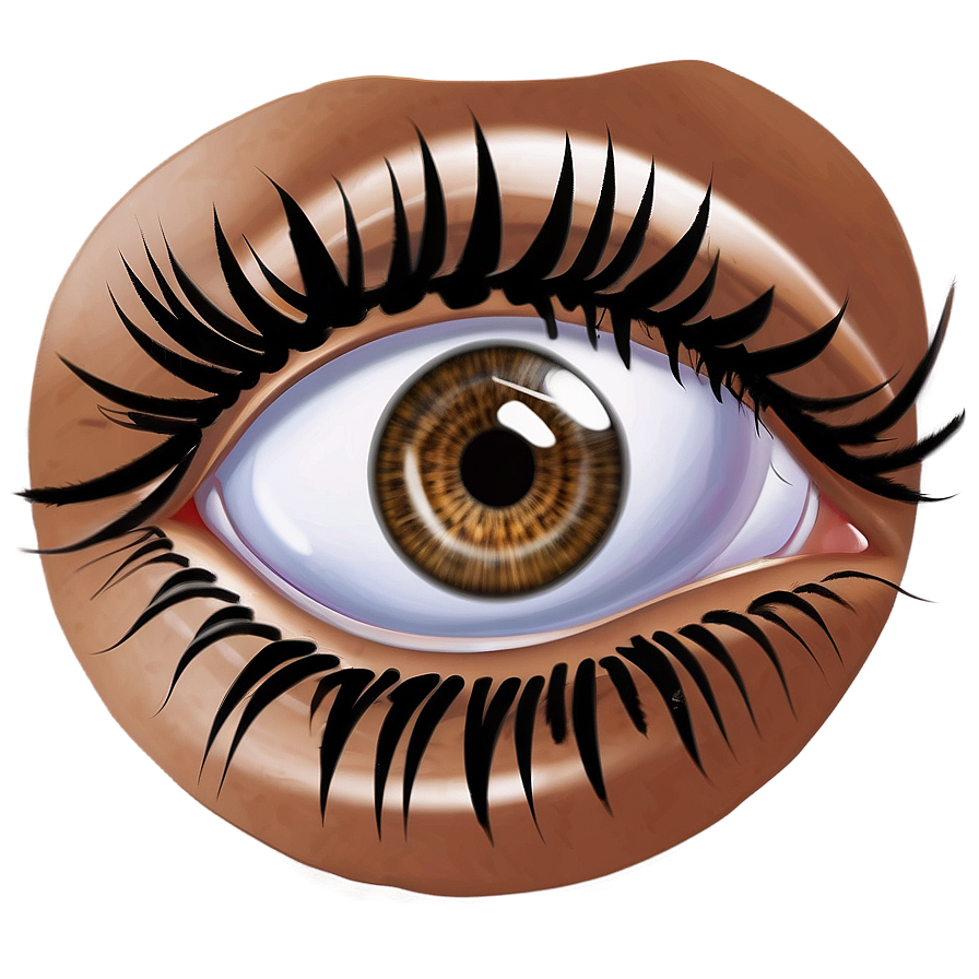 Curly Eyelashes Png 88 PNG image