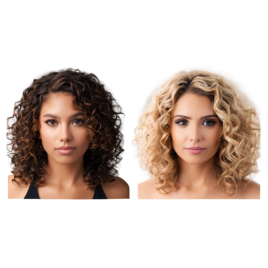 Curly Hair Beach Waves Png Udk68 PNG image