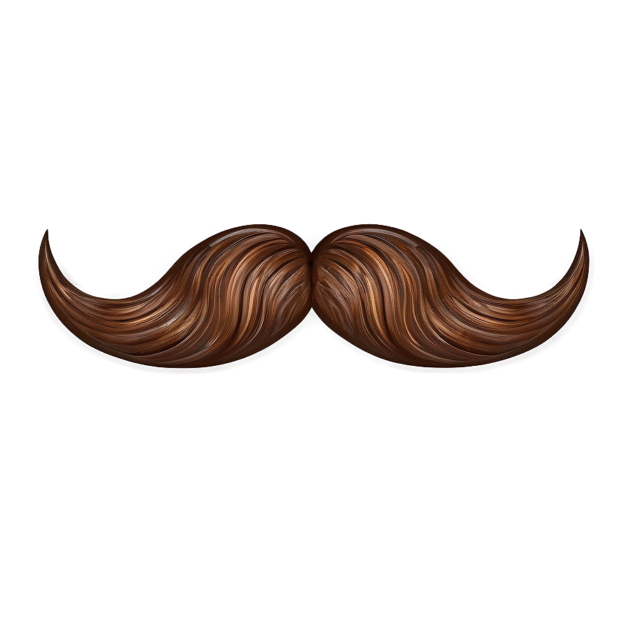 Curly Moustache Icon Png 05242024 PNG image