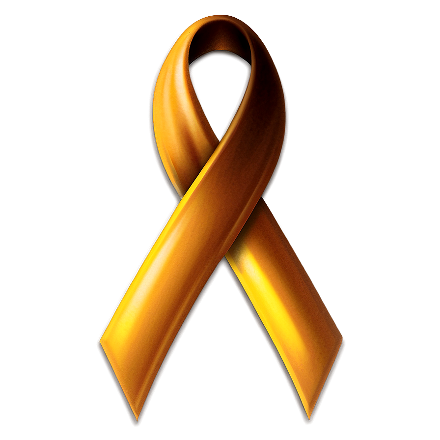 Curly Yellow Ribbon Illustration Png Lpn72 PNG image