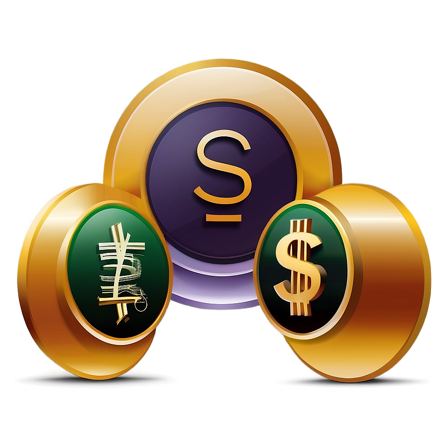 Currency Collection Icons Png 04302024 PNG image