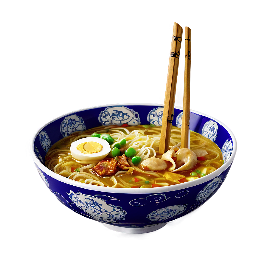 Curry Ramen Bowl Png 06212024 PNG image