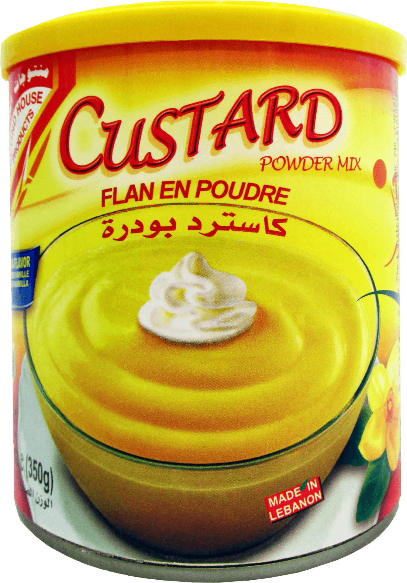 Custard Powder Mix Can Lebanon PNG image