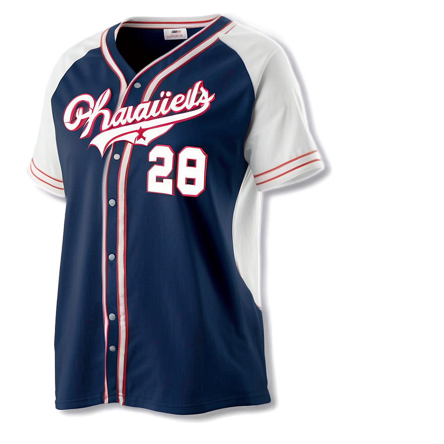 Custom Baseball Jersey Png 06282024 PNG image