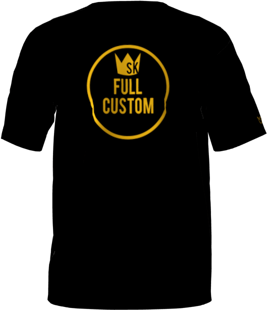 Custom Black Jersey Design PNG image