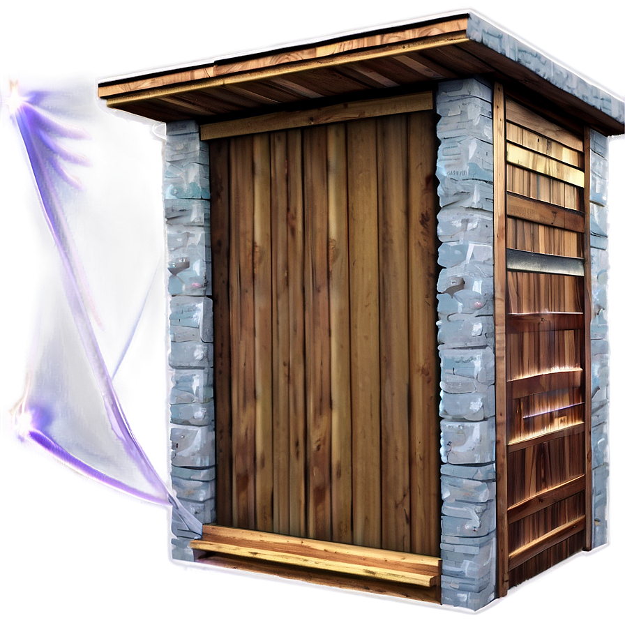 Custom Built Outhouse Png 17 PNG image