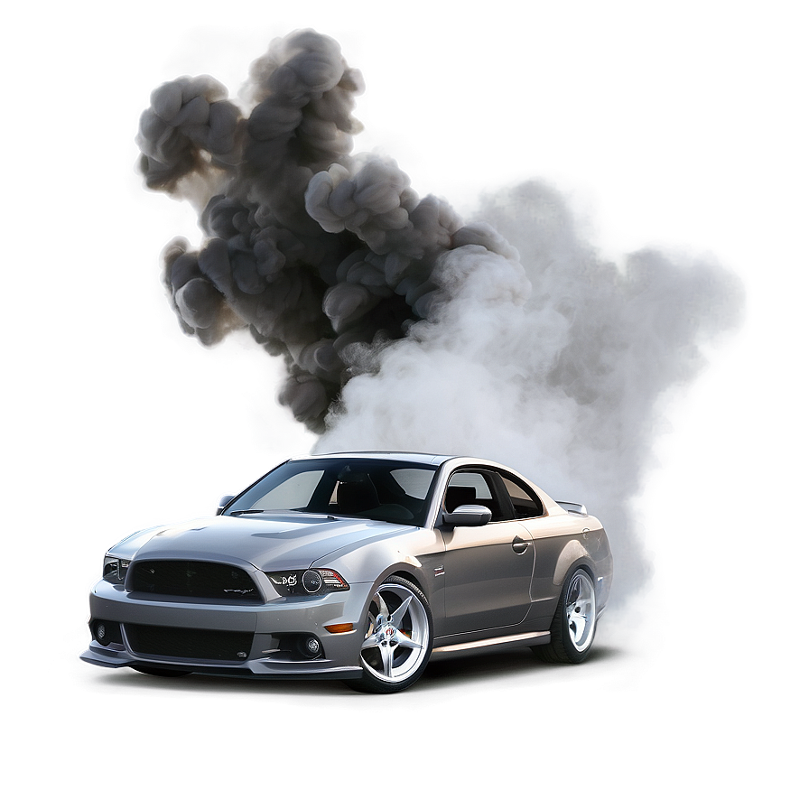 Custom Car Burnout Smoke Png 43 PNG image