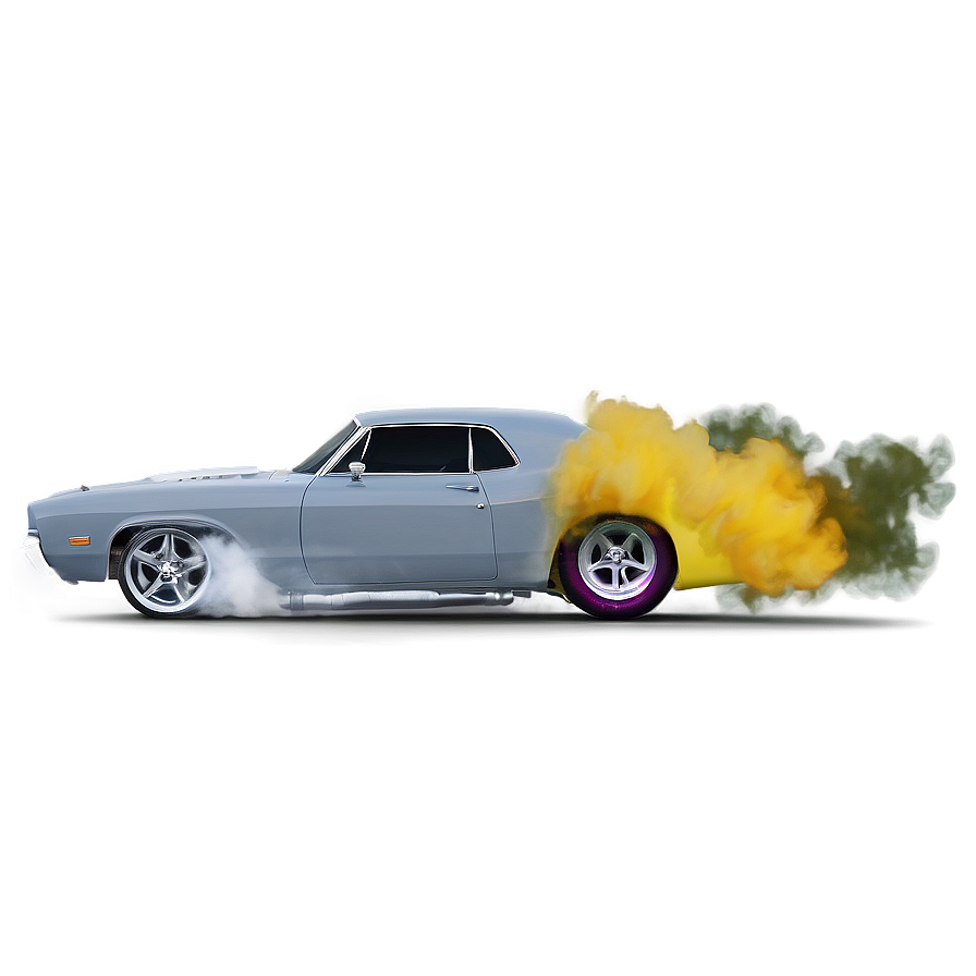 Custom Car Burnout Smoke Png 79 PNG image