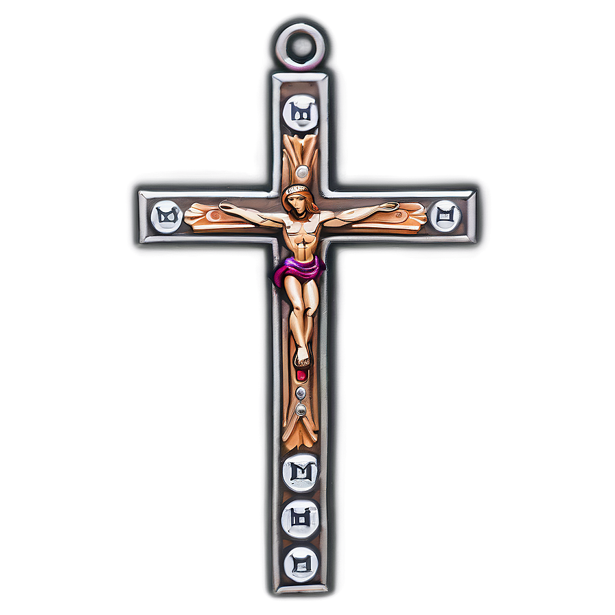 Custom Catholic Cross Creation Png 36 PNG image