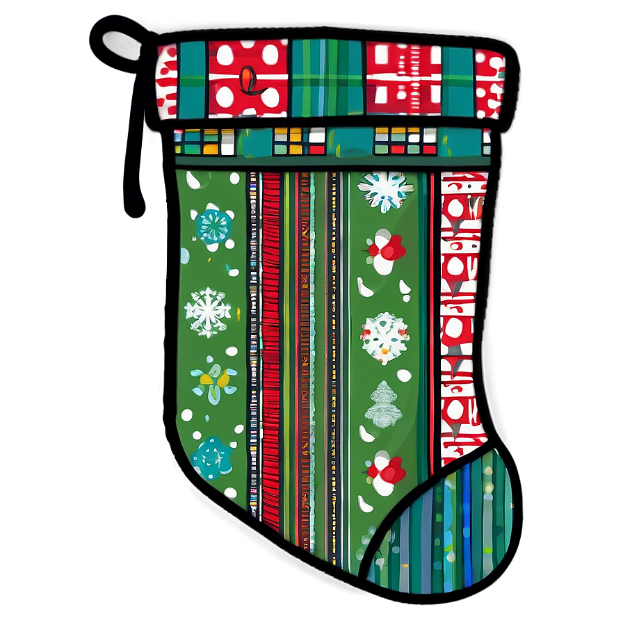 Custom Christmas Stocking Png 37 PNG image