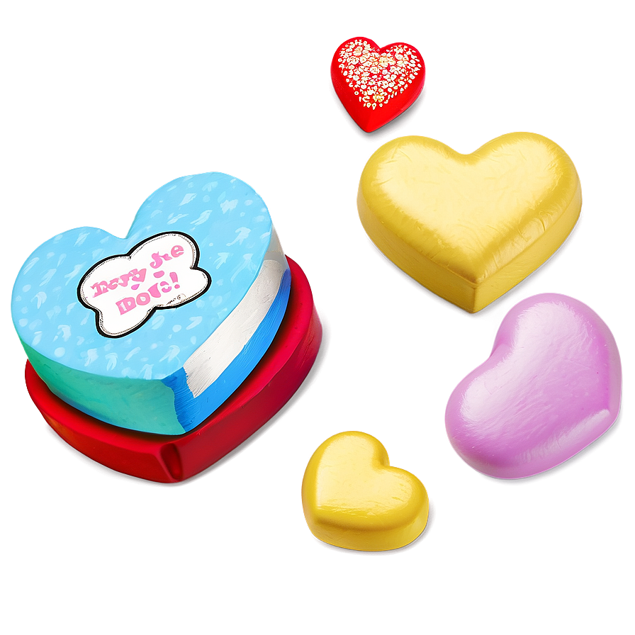 Custom Conversation Hearts Png 06282024 PNG image