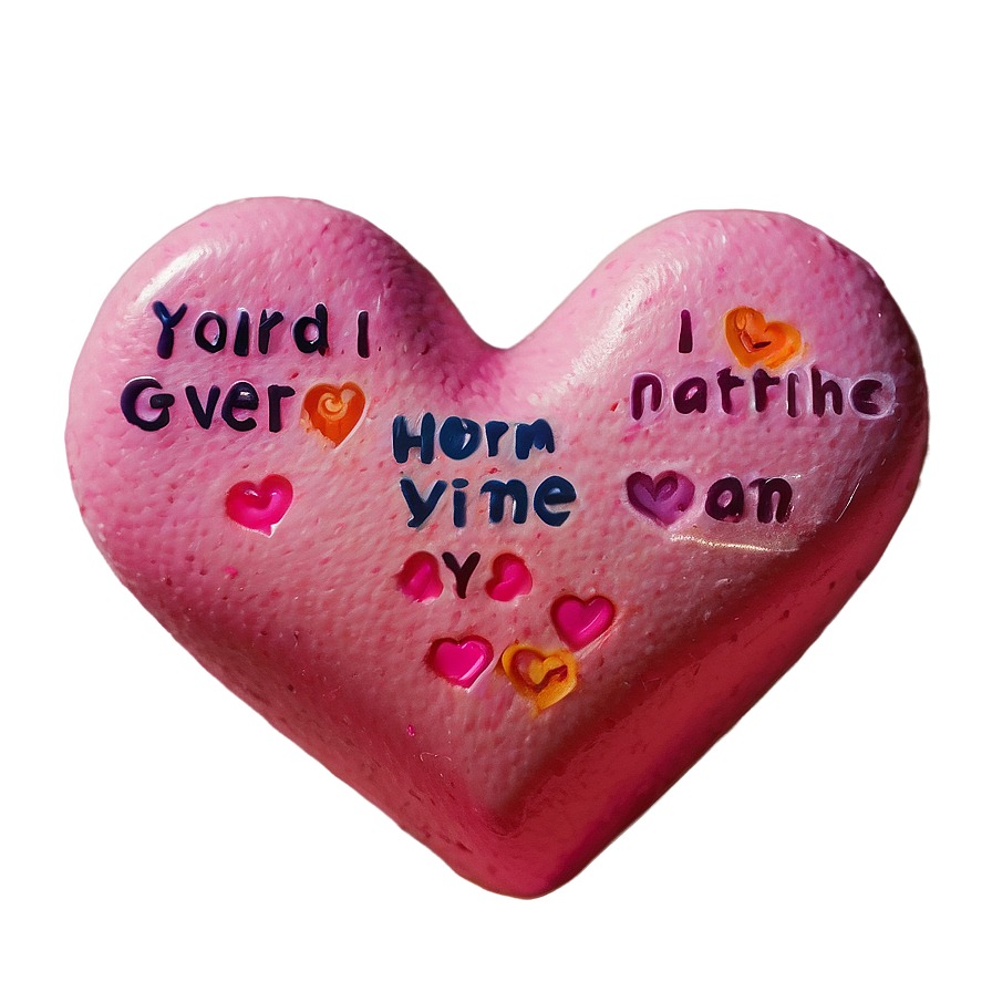 Custom Conversation Hearts Png Ybf44 PNG image