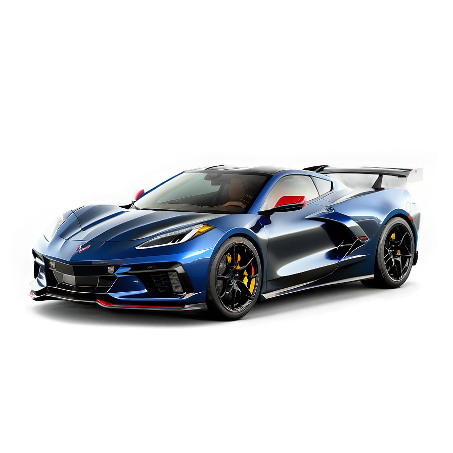 Custom Corvette C8 Wrap Png 15 PNG image