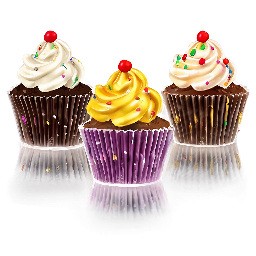 Custom Cupcakes Png 06112024 PNG image