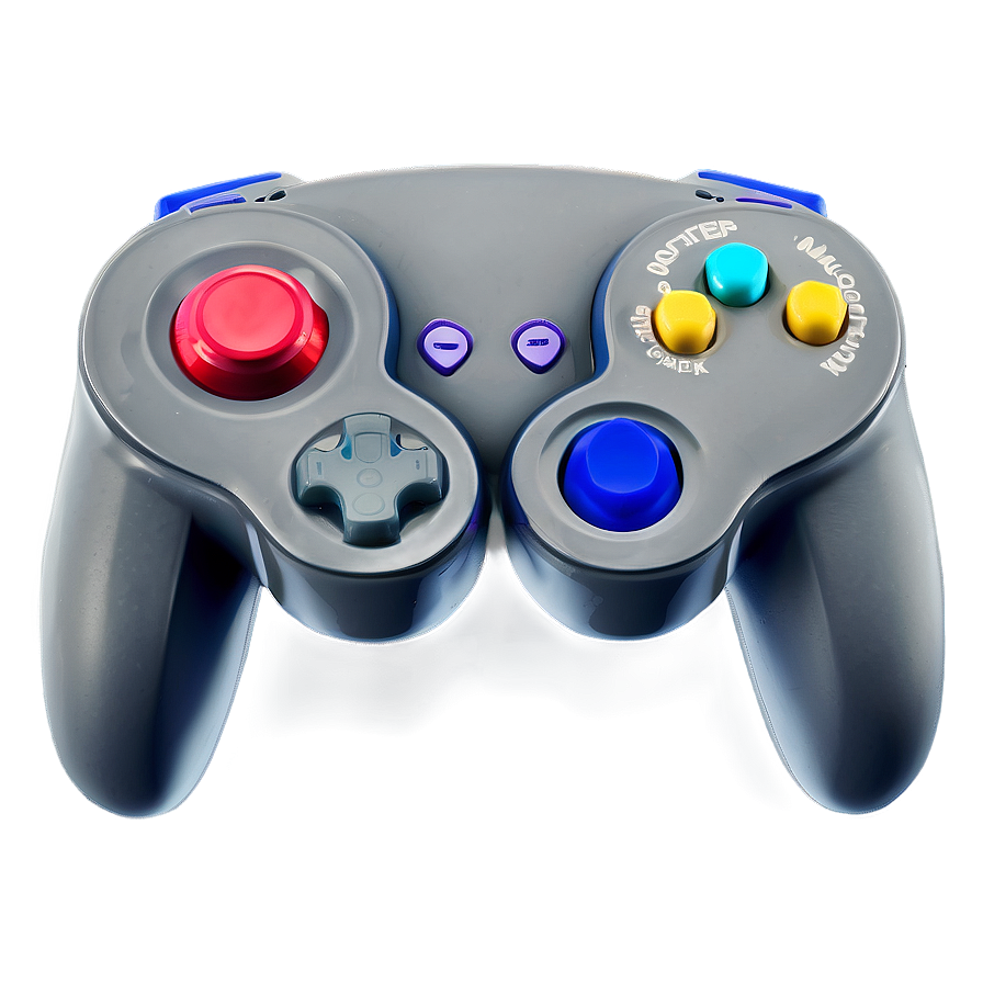 Custom Gamecube Controller Design Png 06242024 PNG image