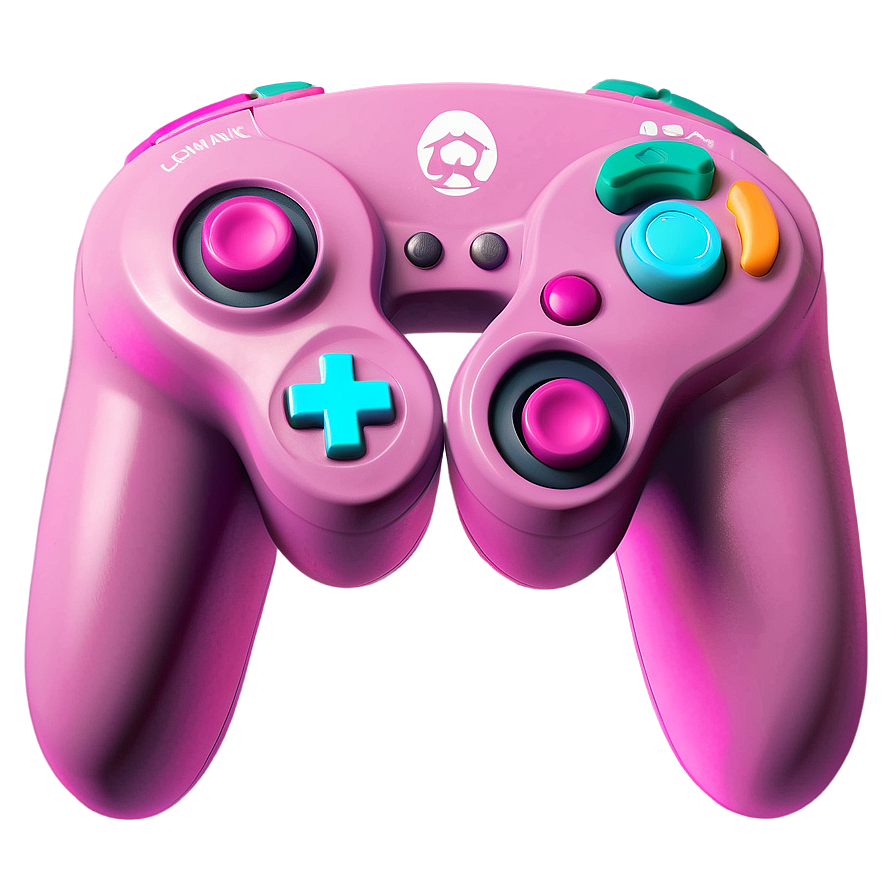 Custom Gamecube Controller Design Png Iou75 PNG image