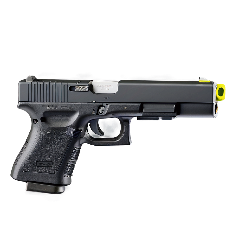 Custom Glock Handgun Design Png 05212024 PNG image