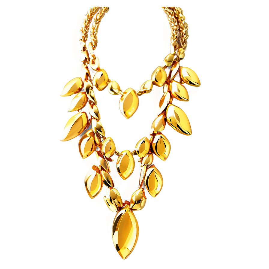 Custom Gold Necklace Png Jwt8 PNG image