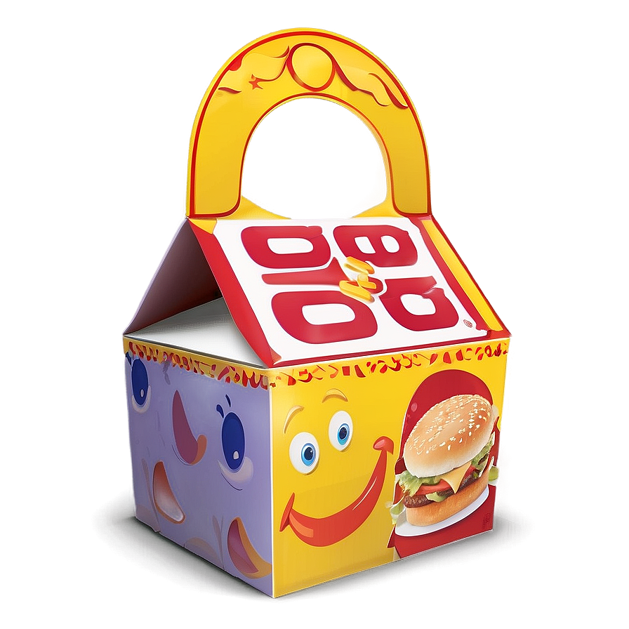 Custom Happy Meal Box Graphics Png 06212024 PNG image