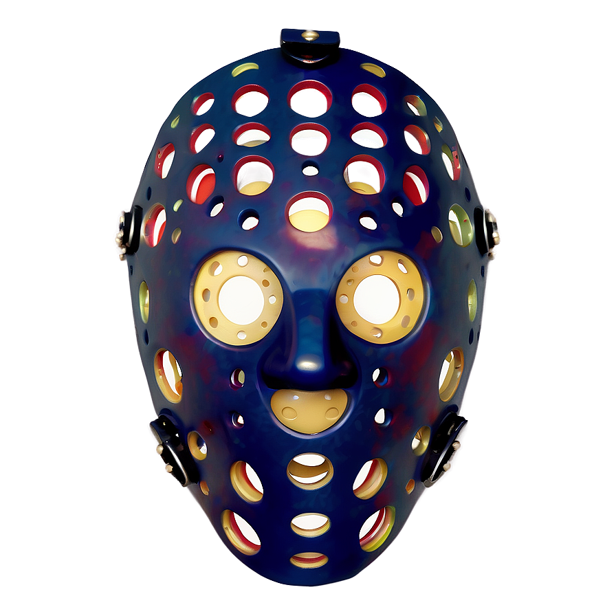 Custom Hockey Mask Artwork Png 72 PNG image