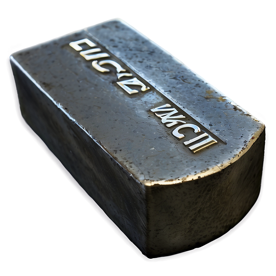 Custom Iron Ingot Design Png 22 PNG image