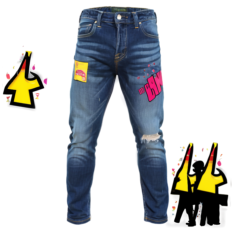 Custom Jean Design Png 44 PNG image