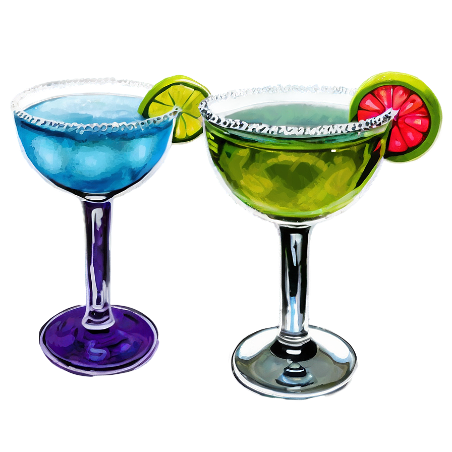 Custom Margarita Glass Png Ekw93 PNG image