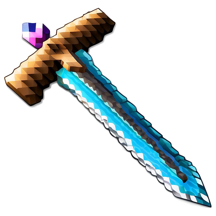 Custom Minecraft Sword Designs Png Oxe30 PNG image