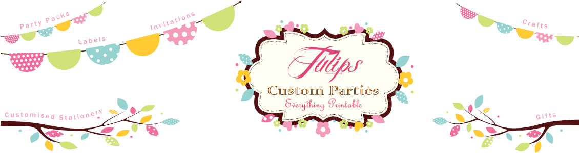 Custom Party Decoration Banner PNG image