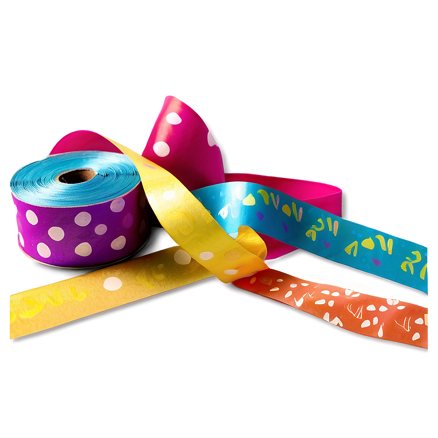 Custom Party Streamers Png Ice73 PNG image