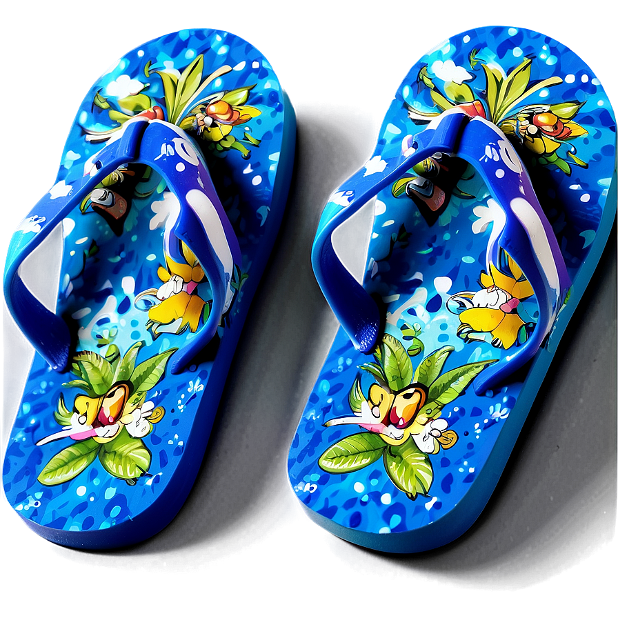 Custom Printed Flip Flop Png 06132024 PNG image