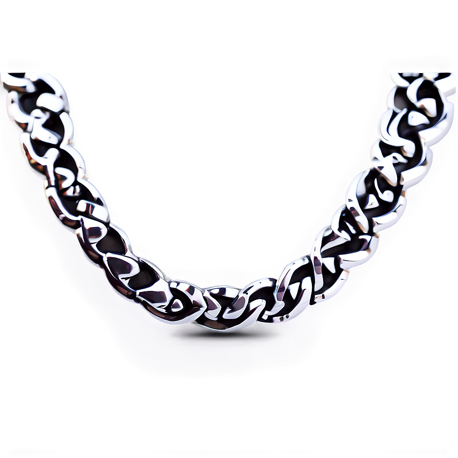 Custom Silver Necklace Png 49 PNG image