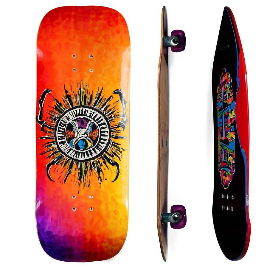 Custom Skateboard Deck Art Png 49 PNG image